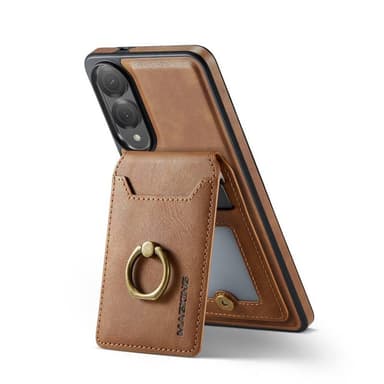DG-Ming Magking K1 2i1 cover Samsung Galaxy S25 Edge - Brun