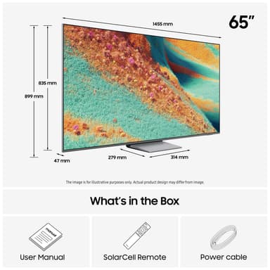 Samsung 65" QN85F 4K MiniLED Smart TV (2025)