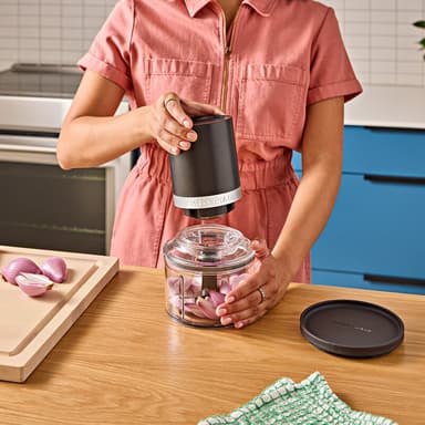 KitchenAid Go ledningsfri hakker 5KTCR350BM (sort)