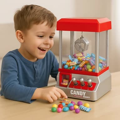 Candy Grabber Slikmaskine – Mini Slikautomat til Børn & Voksne