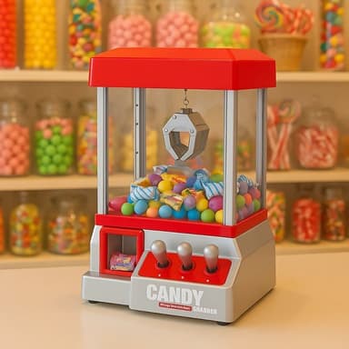 Candy Grabber Slikmaskine – Mini Slikautomat til Børn & Voksne