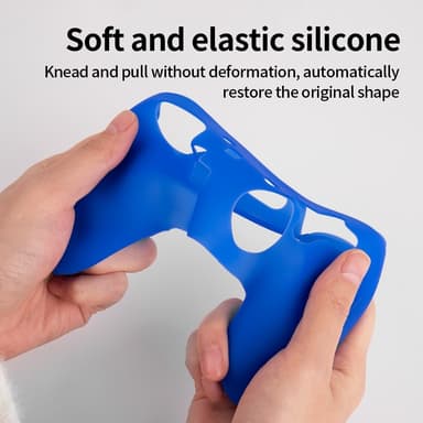 Kompatibel med Nintendo Switch Pro Controller Case Silikone - Hvid