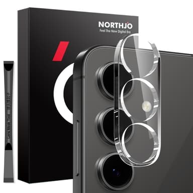 NORTHJO til Samsung Galaxy S25 Hærdet Glas Kameralinsebeskytter