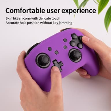 Kompatibel med Nintendo Switch Pro Controller Case Silikone - Blå