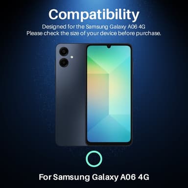 NORTHJO til Samsung Galaxy A06 Hærdet Glas Kameralinsebeskytter