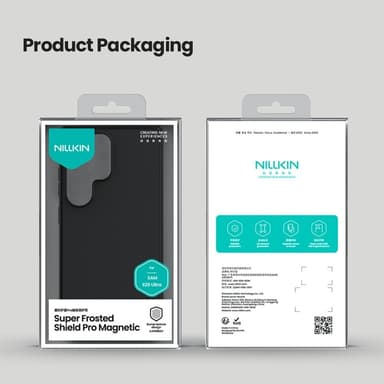 NILLKIN Frostet Hårdt Plastiketui Samsung Galaxy S25 Ultra