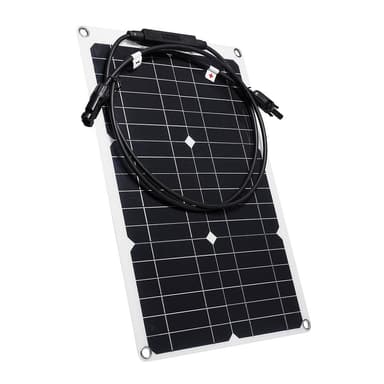 Solpanel 20W monokrystallinsk silicium bøjeligt solpanel til RV / bil / yacht