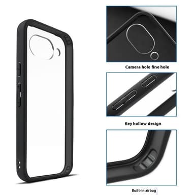 Til Google Pixel 9a Cover Transparent Telefoncover