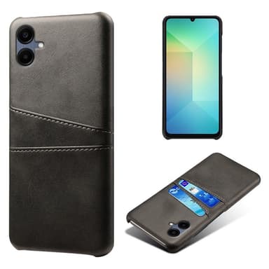 Til Samsung Galaxy A06 KSQ PU-læderbelagt skal hårdt etui