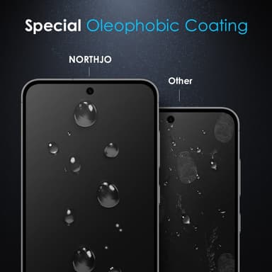 NORTHJO Til Samsung Galaxy S25 Privacy Screen Protector Hærdet Glas Anti-Spy