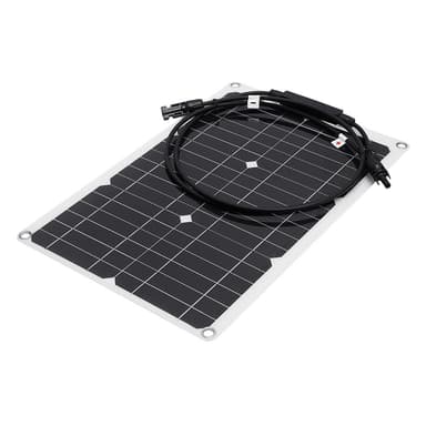 Solpanel 20W monokrystallinsk silicium bøjeligt solpanel til RV / bil / yacht