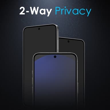 NORTHJO Til Samsung Galaxy S25 Privacy Screen Protector Hærdet Glas Anti-Spy