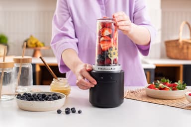 KitchenAid Go ledningsfri blender 5KSBR200BM (sort)