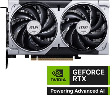 MSI Nvidia GeForce RTX 5060 VENTUS 2X OC 8GB grafikkort