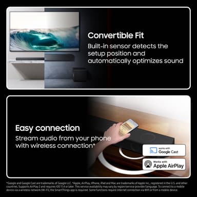 Samsung 3.1.2ch HW-QS710F soundbar (sort)