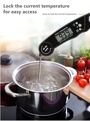 Kødtermometer, Sort