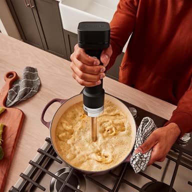 KitchenAid Go ledningsfri stavblender 5KHBRV00BM (sort)