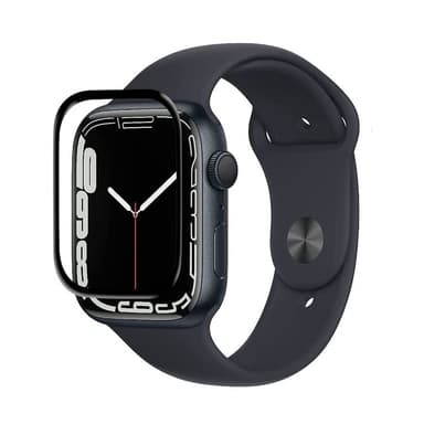 Skærmbeskytter i hærdet glas til Apple Watch 7, 45 mm
