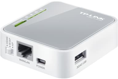 TP-LINK trådløs 3G-router, 802.11n, 150Mbps, USB, RJ45