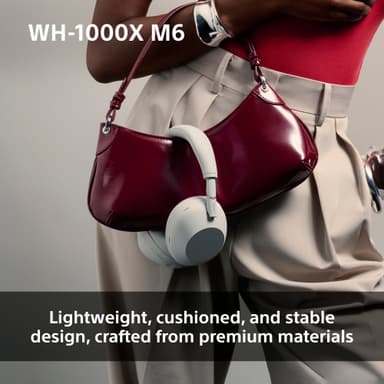 Sony WH-1000XM6 trådløse around-ear høretelefoner (sort)