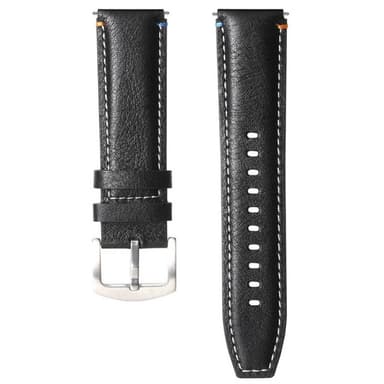 Læderurrem Garmin Forerunner 570 (47mm) - Onyx black