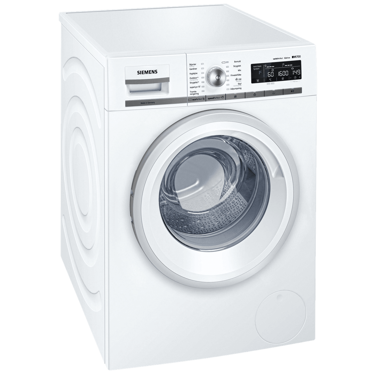 Siemens isensoric vaskemaskin wm14n0e8dn