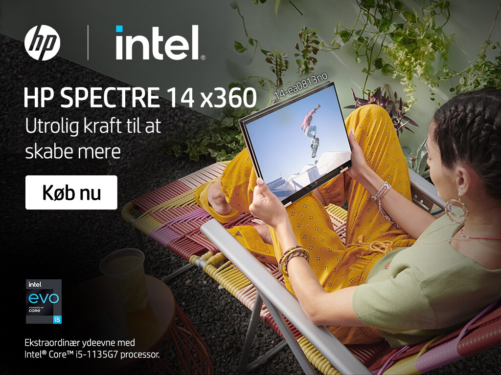 HP Intel Spectre i5 bærbar computer
