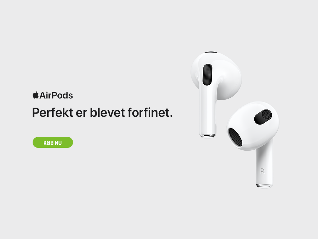 Våbenstilstand udrydde Fitness AirPods - AirPods Pro - AirPods Max | Elgiganten