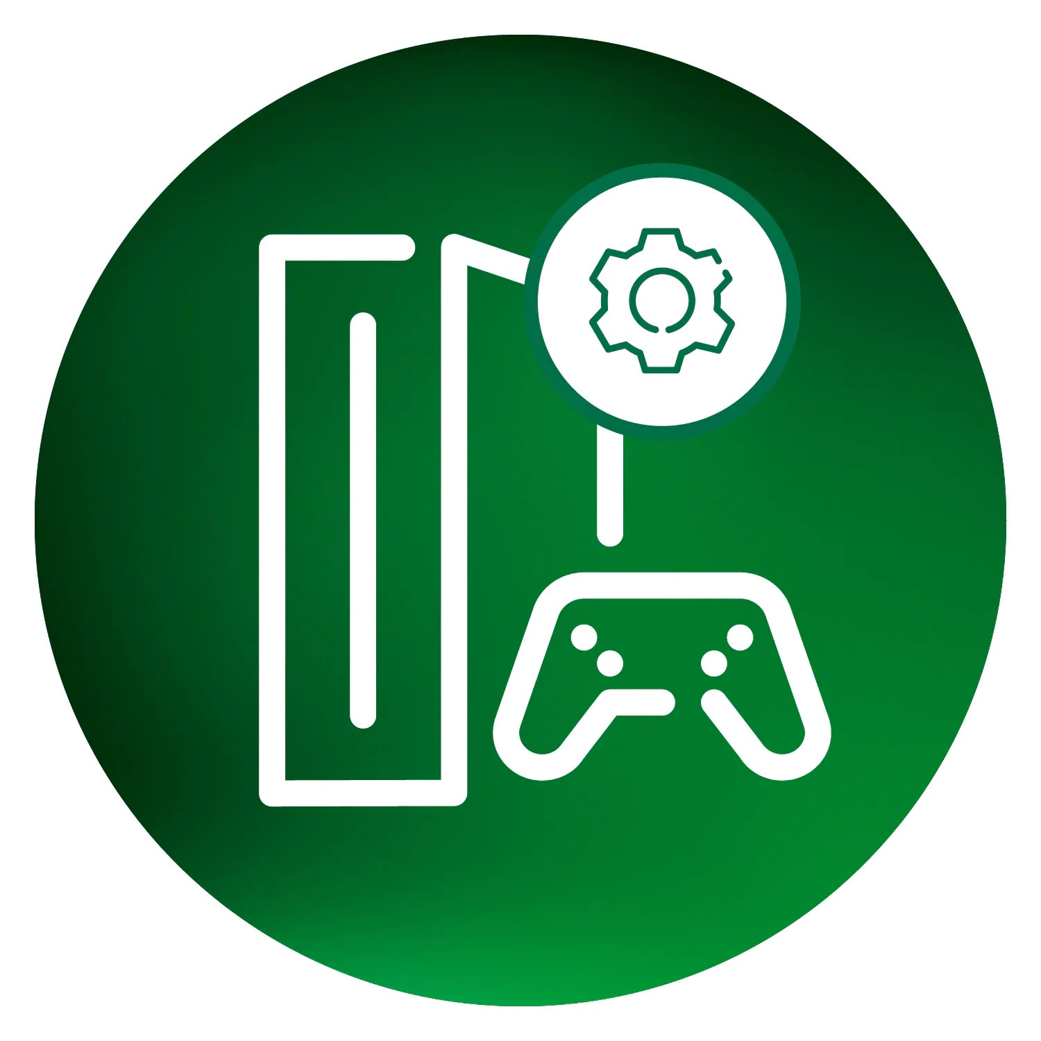 Services logo - gaming