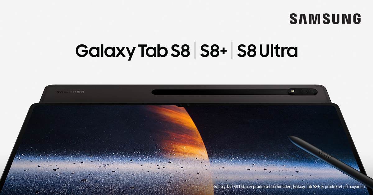 Samsung Galaxy Tab S8 serien
