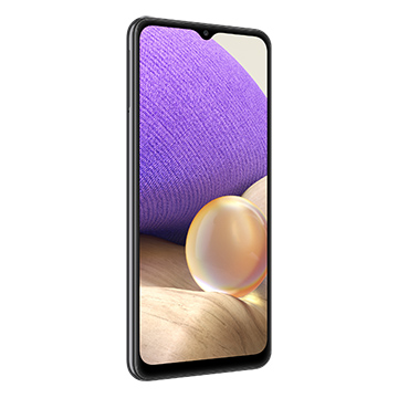 Galaxy A32 5G i sort set forfra