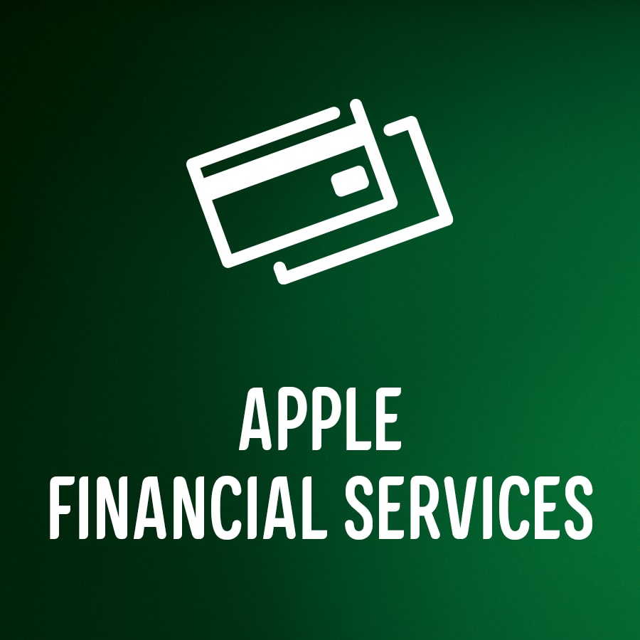 Apple Financial Services og kreditkort som logo