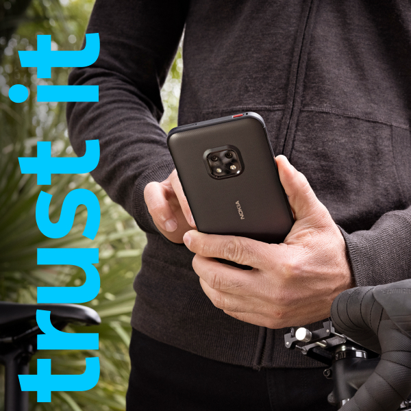 nokia- trust it tekst og en XR20