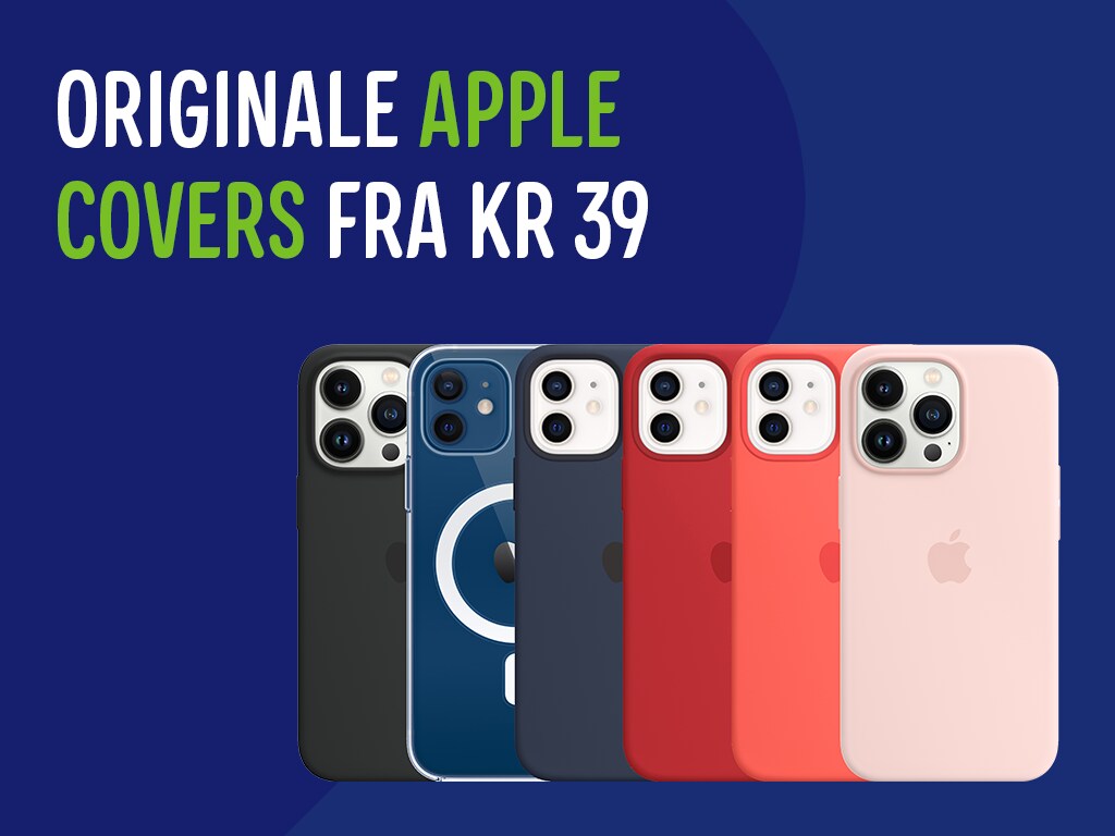 Kampagnebanner med iPhone Covers