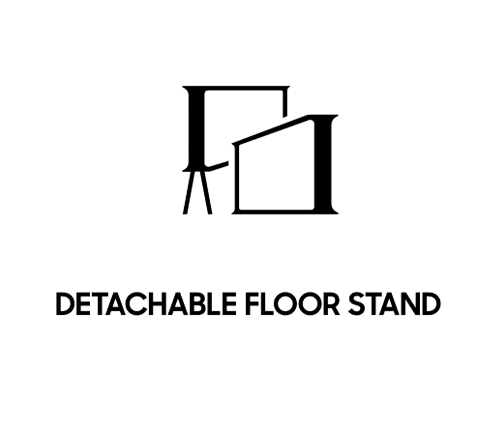 Detachable floor stand - Icon