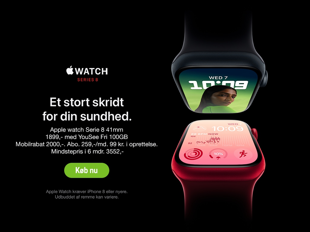 Apple Watch Series 8 Køb nu