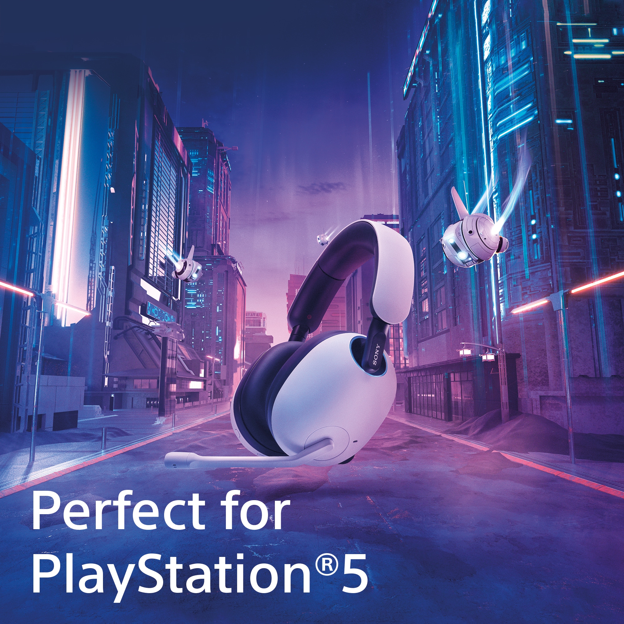 Sony Inzone H9 trådløst støjreducerende gaming-headset - perfekt til PlayStation 5