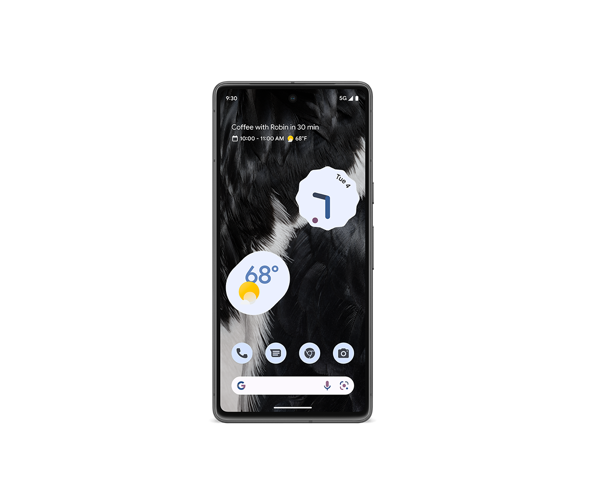 Forsiden af en Pixel 7