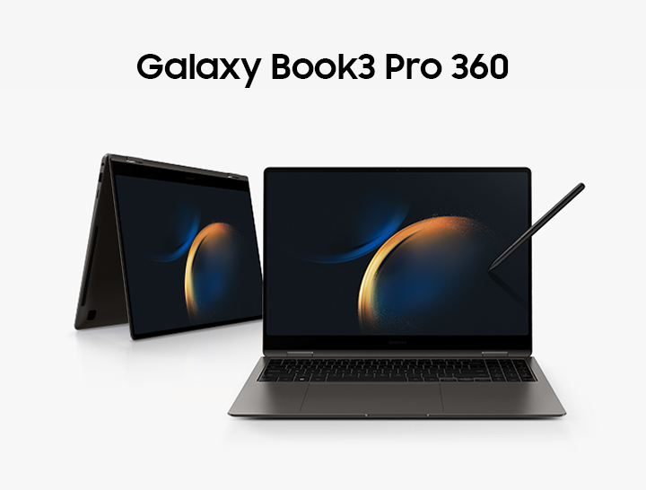 Samsung Galaxy Book3 Pro 360 - Design that bends over backwards
