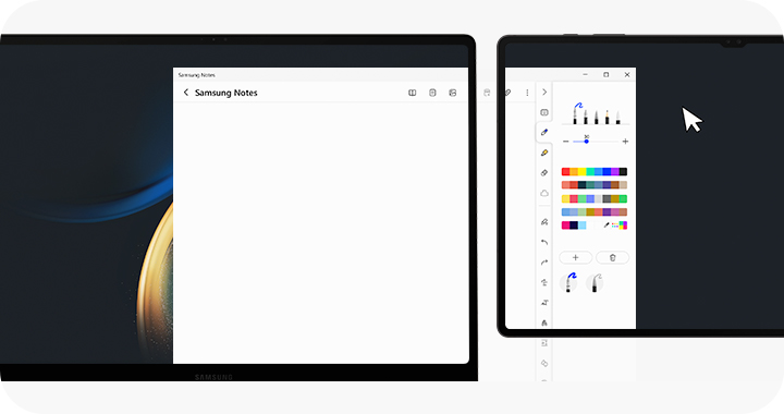 Samsung Galaxy - Second Screen expands your workspace