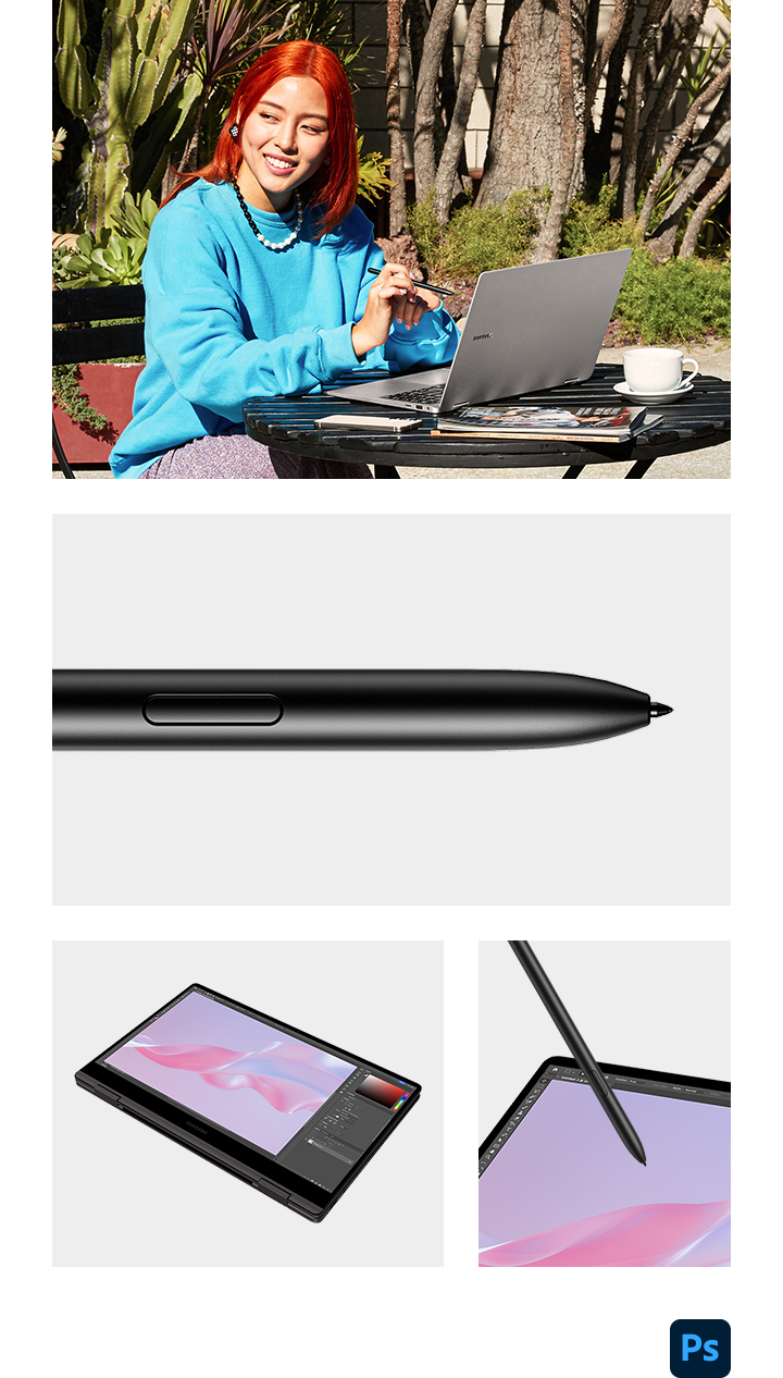 Galaxy Book 360 and S Pen - take your ideas to the screen and make them come alive