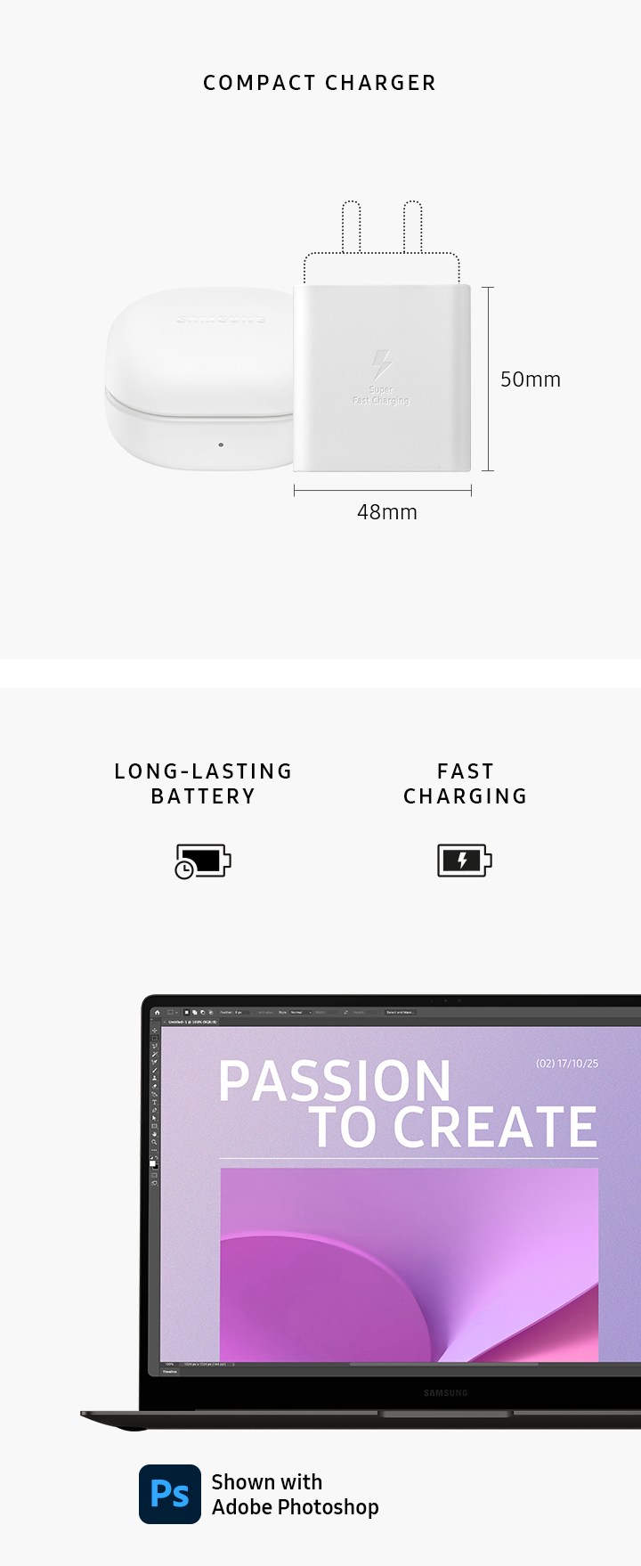 Samsung Galaxy Book3 Pro with a long-lasting battery