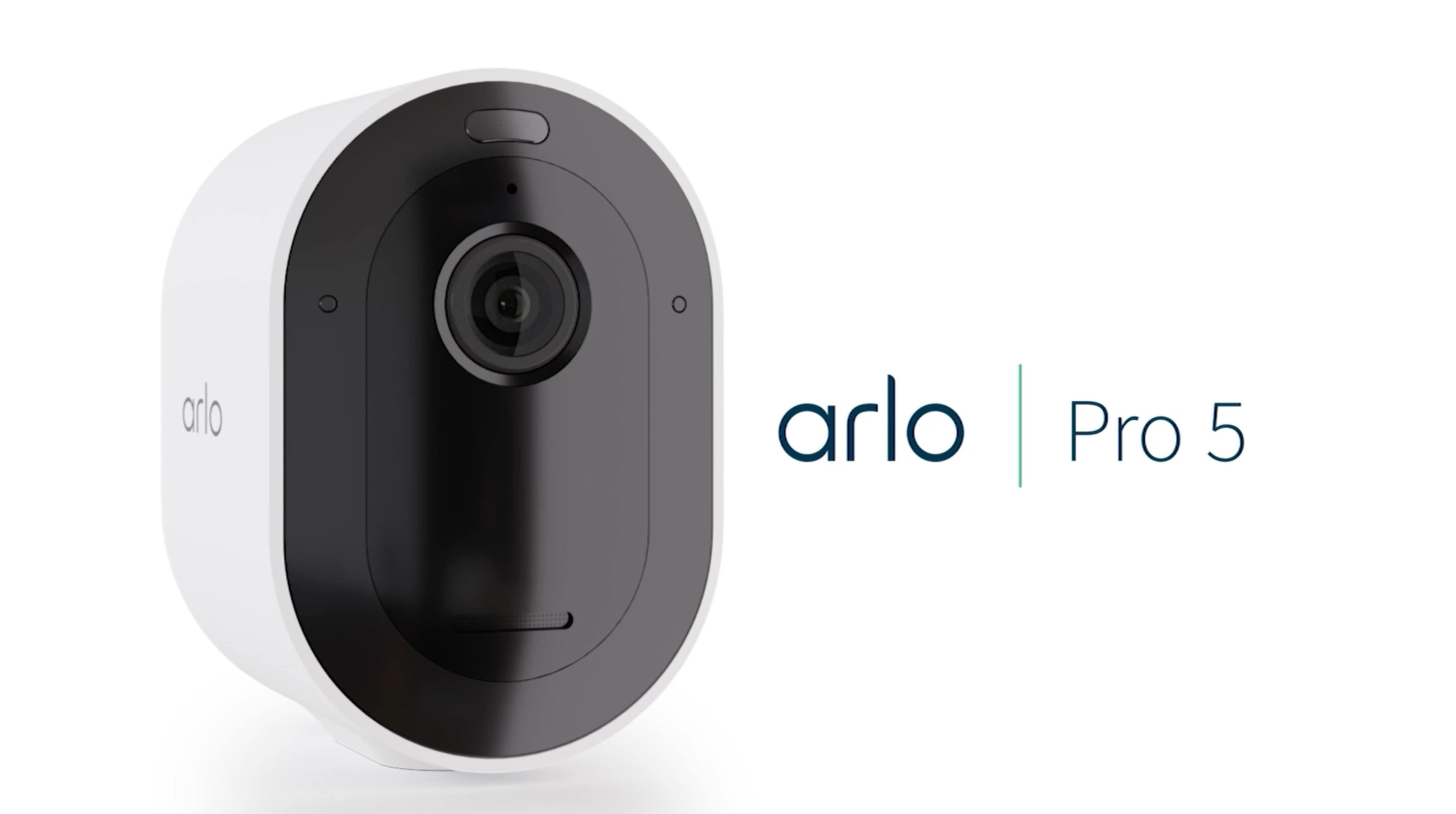 forbruger butik godkende Arlo Pro 5 sikkerhedskamera (hvid/3-pak) | Elgiganten