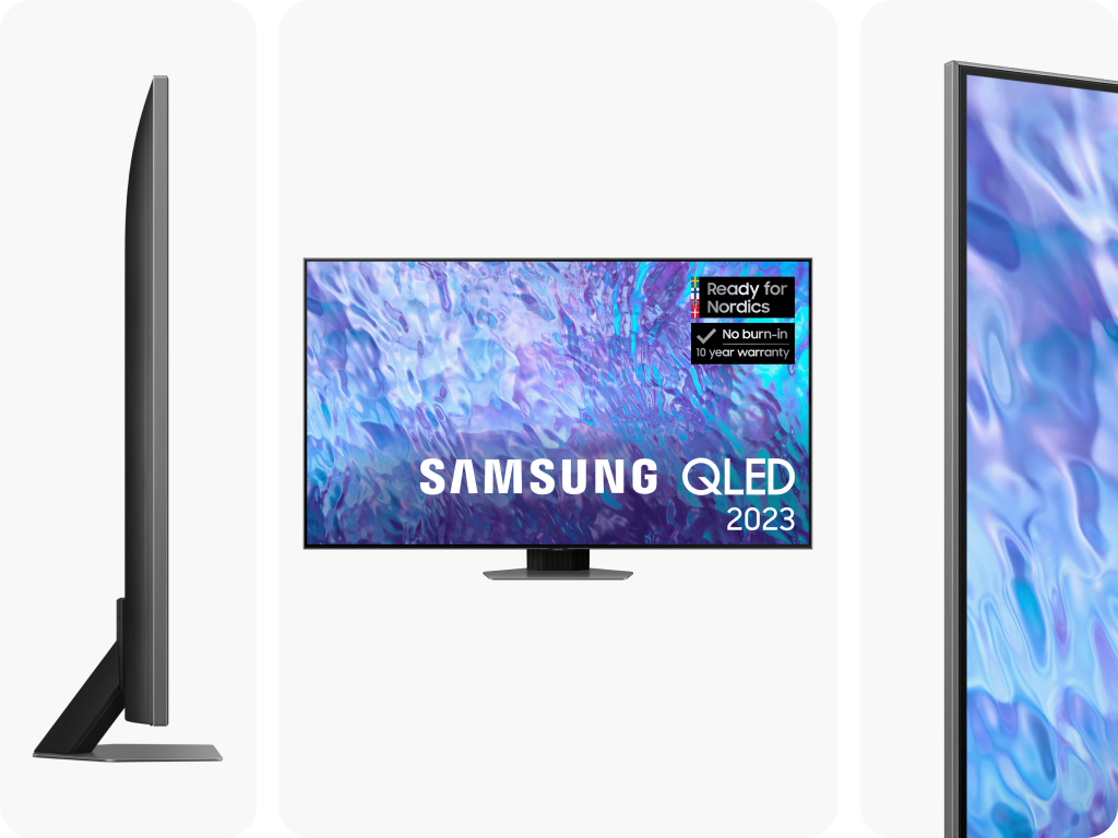 Samsung QLED Q80C collage