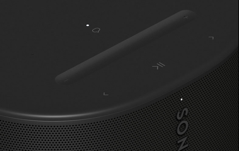 Sonos - Deaktiver din mikrofon ved at slide kontakten fra på toppen af højttaleren