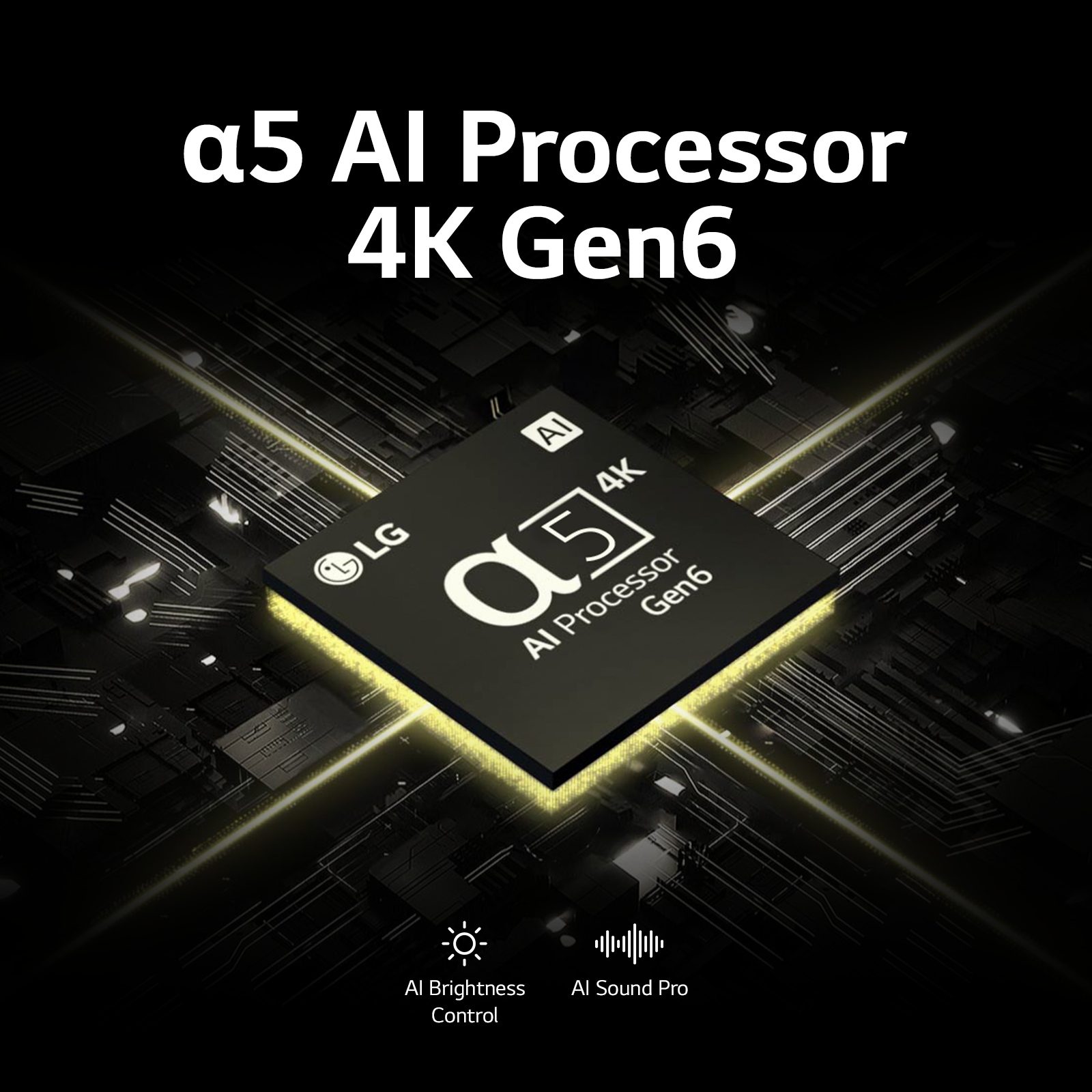 LG - TV - a5 AI-processor
