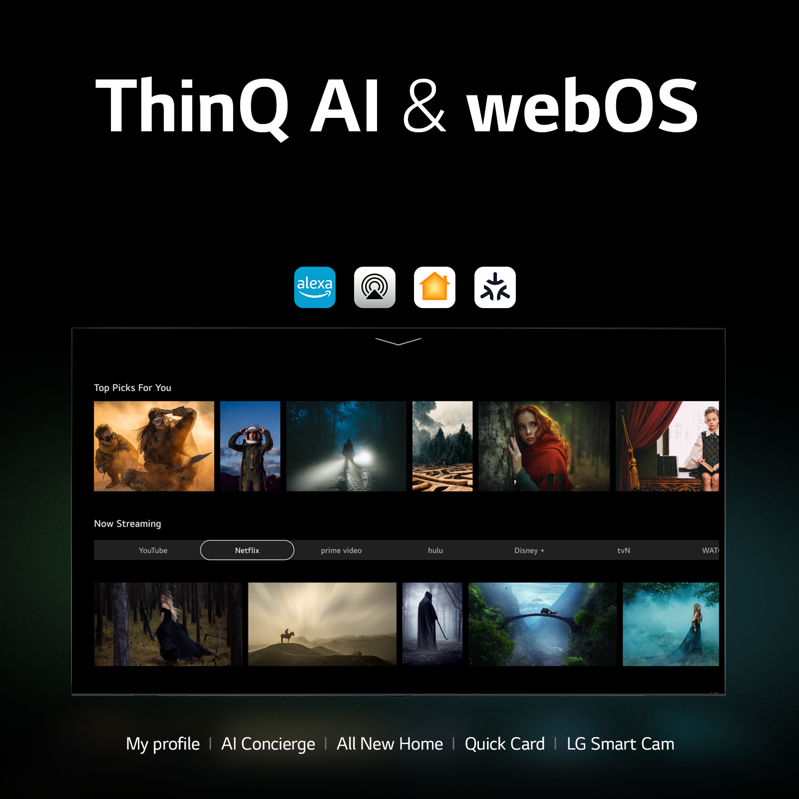 LG - TV - ThinQ & webOS