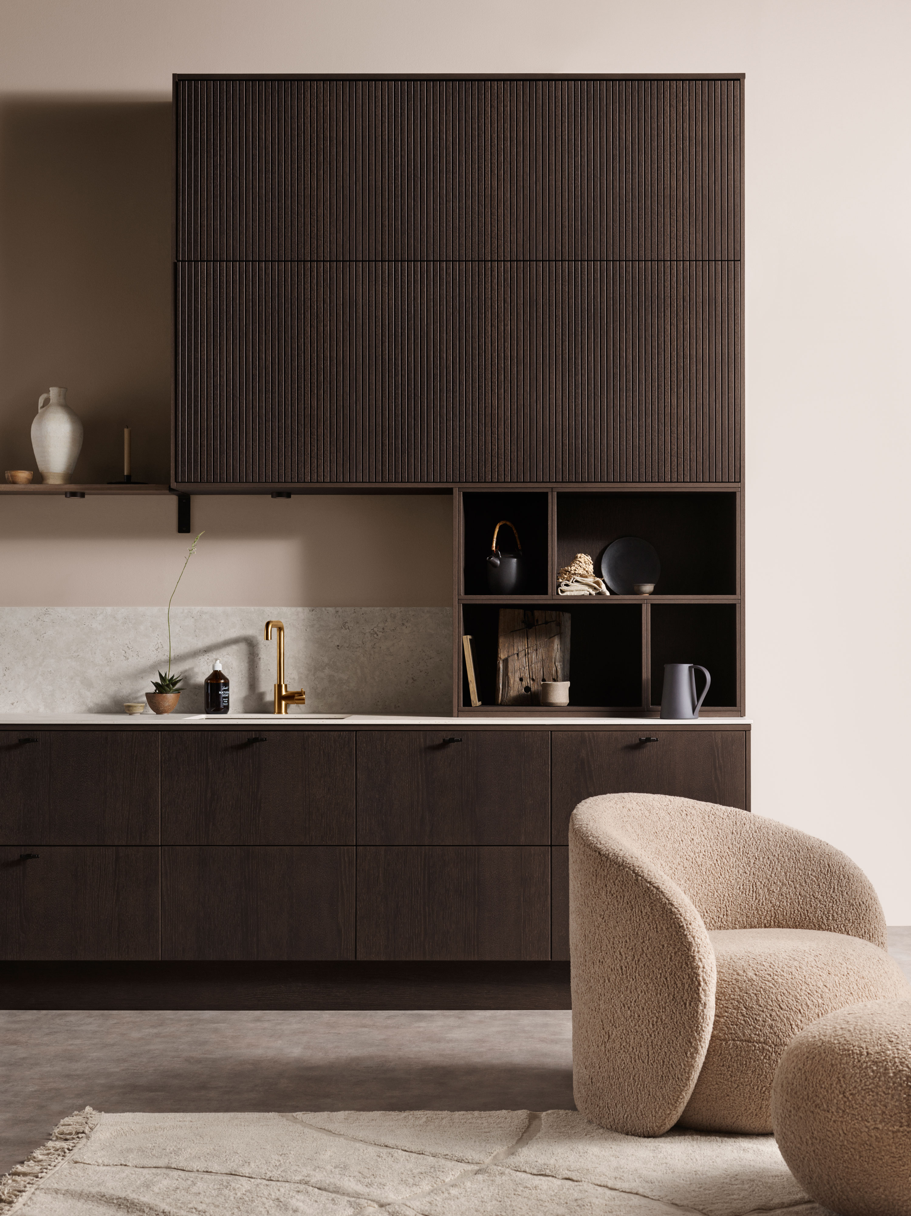 Epoq Pillar Dark Oak køkken