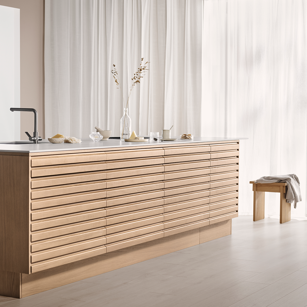 EPOQ Lamella Natural Oak køkken