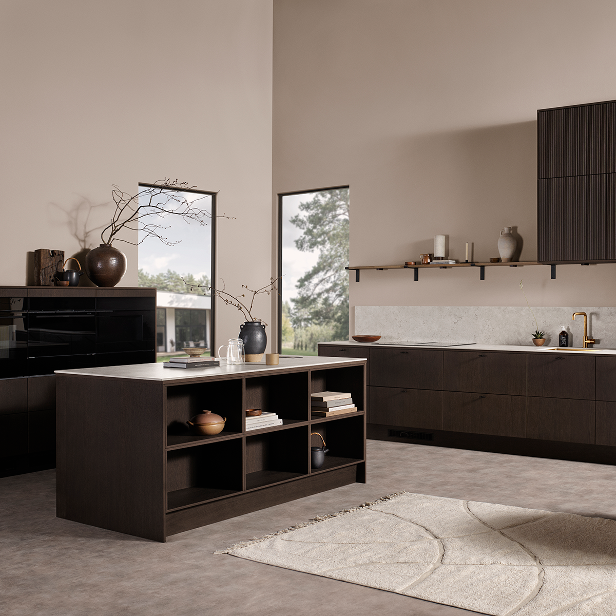 EPOQ Edge Dark Oak køkken